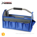 Folding Heavy Duty 16-Inch Storage Tool Tote Polyester